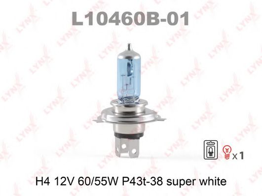 L10460B-01 LYNXAUTO Lights Bulb, headlight