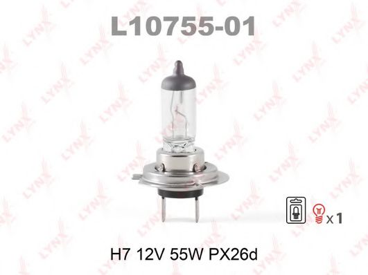 L10755-01 LYNXAUTO Bulb, headlight