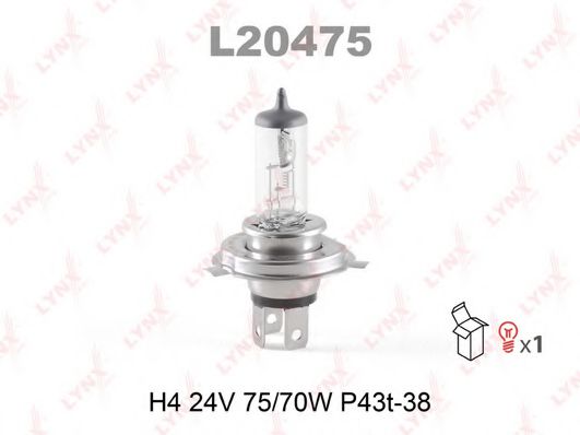 L20475 LYNXAUTO Bulb, headlight