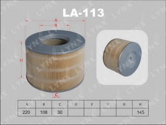LA-113 LYNXAUTO Filter, Innenraumluft
