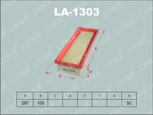 LA-1303 LYNXAUTO Air Filter