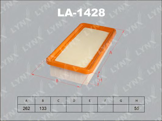 LA-1428 LYNXAUTO Air Filter