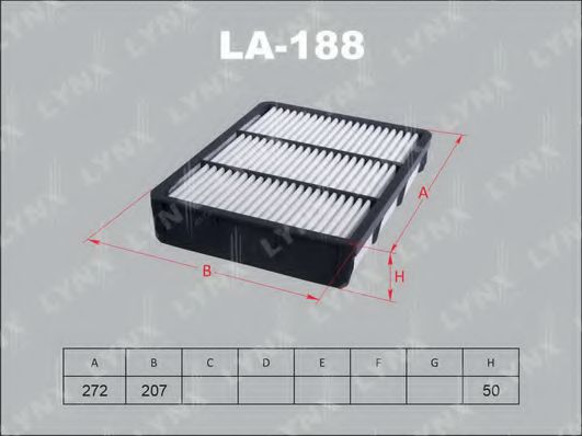 LA-188 LYNXAUTO Air Supply Air Filter