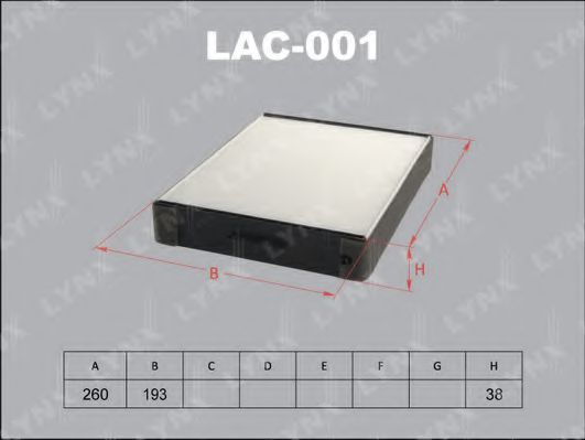 LAC-001 LYNXAUTO Lights Fog Light