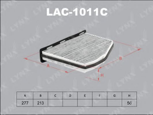 LAC-1011C LYNXAUTO Filter, interior air