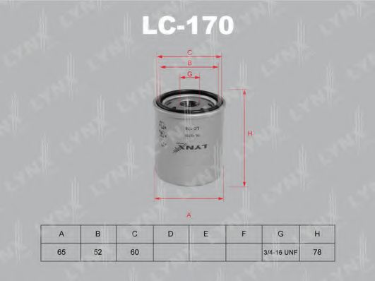 LC-170 LYNXAUTO Lights Headlight