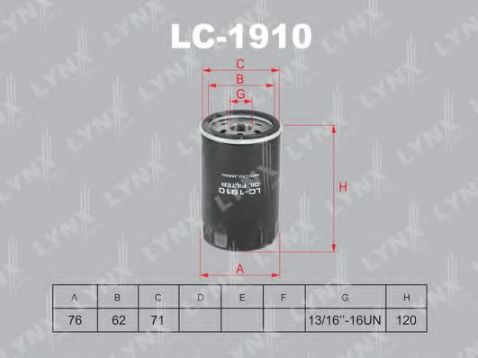 LC-1910 LYNXAUTO Clutch Pressure Plate