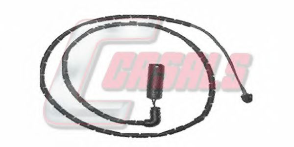 50138 CASALS Brake Pad Set, disc brake