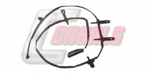 50183 CASALS Brake System Brake Pad Set, disc brake