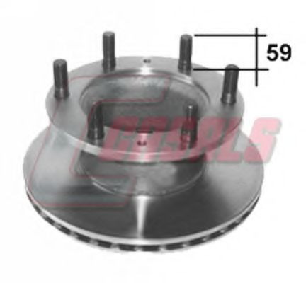 55300 CASALS Deflection/Guide Pulley, timing belt