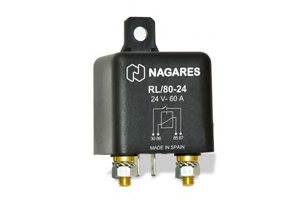 RL/80-24 NAGARES Relay, main current