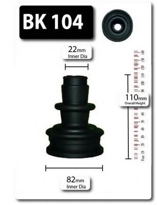 BK104 SHAFTEC Wheel Bearing Kit