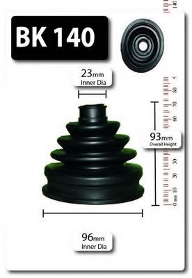 BK140 SHAFTEC Wheel Bearing Kit