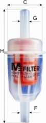 DF 12 MFILTER Топливный фильтр