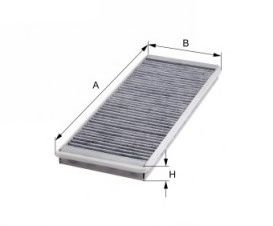 K 903C MFILTER Heating / Ventilation Filter, interior air