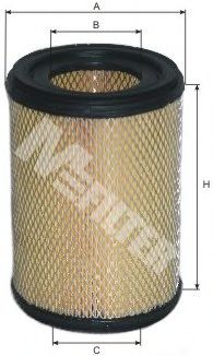 A 395 MFILTER Air Supply Air Filter