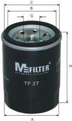 TF 27 MFILTER Oil Filter