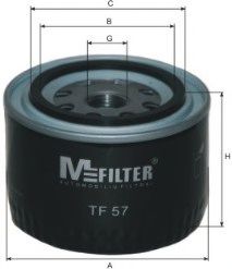 TF 57 MFILTER Lubrication Oil Filter