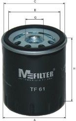 TF 61 MFILTER Lubrication Oil Filter