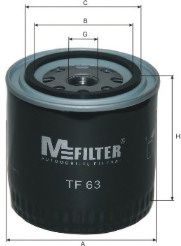 TF 63 MFILTER Lubrication Oil Filter