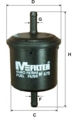 BF 675 MFILTER Fuel filter
