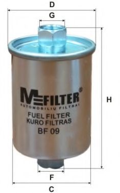 BF 09 MFILTER Топливный фильтр