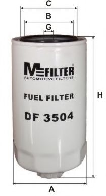 DF 3504 MFILTER Топливный фильтр
