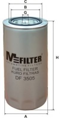 DF 3505 MFILTER Fuel filter