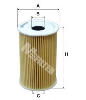 TE 649 MFILTER Lubrication Oil Filter