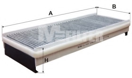 K 961C MFILTER Heating / Ventilation Filter, interior air
