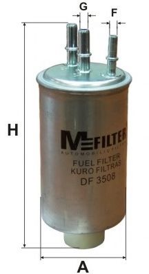 DF 3508 MFILTER Система подачи топлива Топливный фильтр