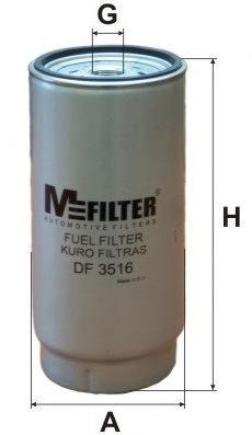 DF 3516 MFILTER Fuel Supply System Fuel filter