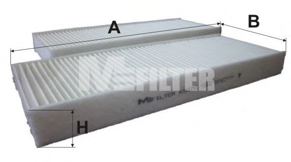 K 9075-2 MFILTER Heating / Ventilation Filter, interior air