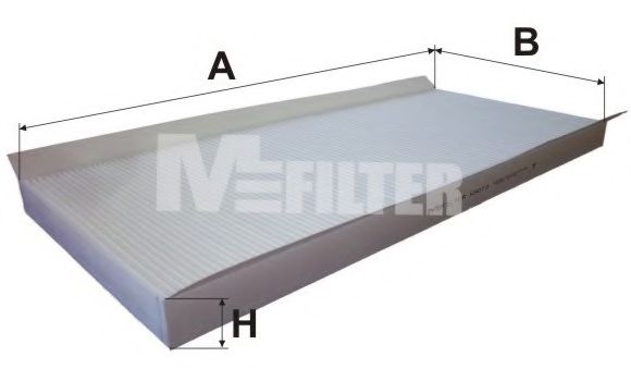 K 9073 MFILTER Heating / Ventilation Filter, interior air