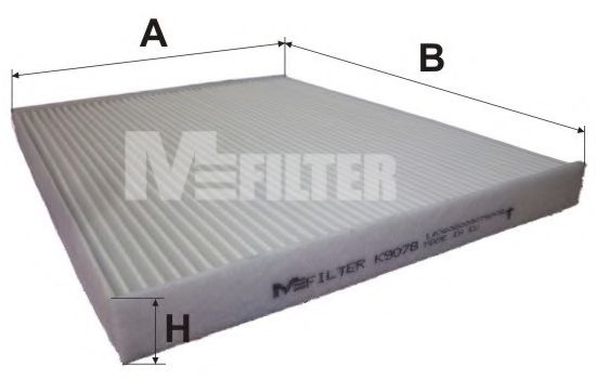 K 9078 MFILTER Heating / Ventilation Filter, interior air
