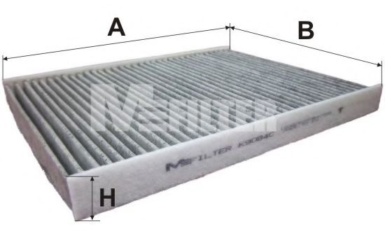 K 9084C MFILTER Heating / Ventilation Filter, interior air
