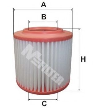 A 8048 MFILTER Air Supply Air Filter