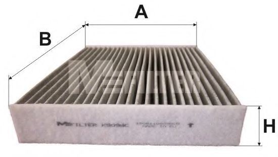 K 9098C MFILTER Heating / Ventilation Filter, interior air