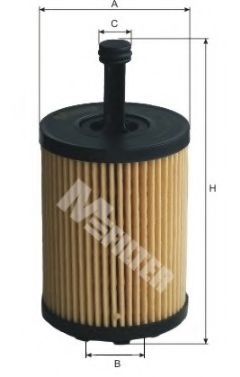 TE 621 MFILTER Lubrication Oil Filter