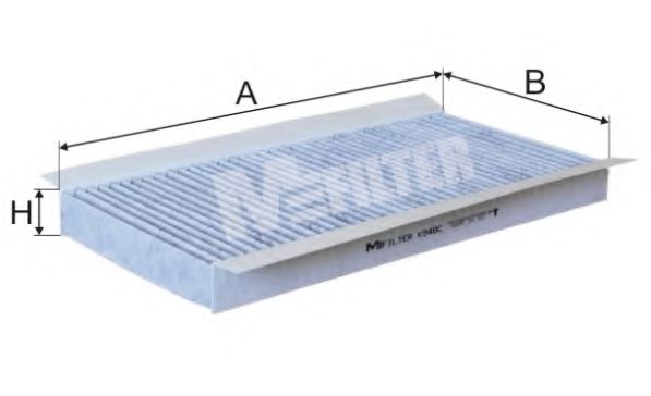 K 948C MFILTER Heating / Ventilation Filter, interior air