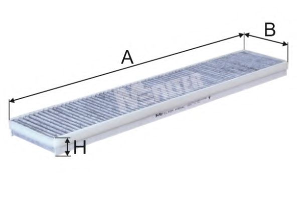K 924C MFILTER Heating / Ventilation Filter, interior air