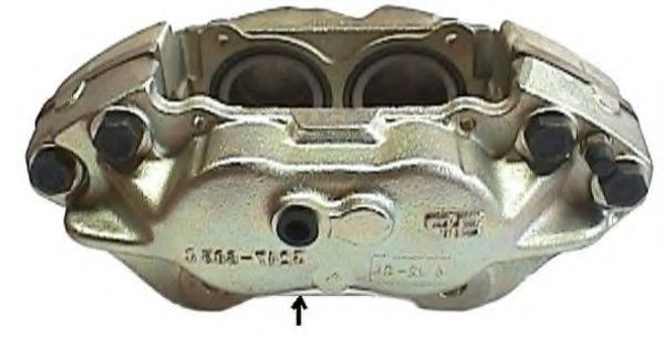 8AC 355 386-781 HELLA+PAGID Brake System Brake Caliper