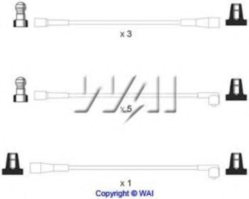 ISL078 WAIGLOBAL Ignition System Ignition Cable Kit