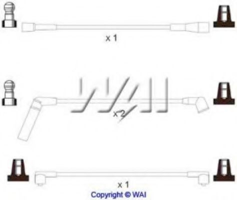 ISL587 WAIGLOBAL Ignition Cable Kit