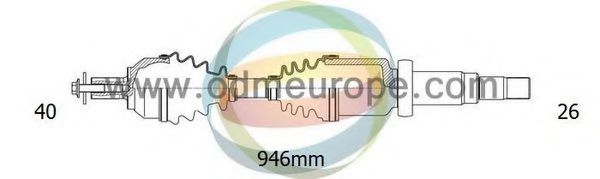 18-012630 ODM-MULTIPARTS Antriebswelle