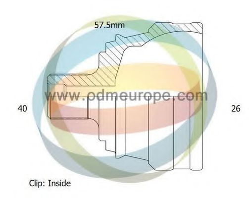 12-011966 ODM-MULTIPARTS Wheel Suspension Wheel Bearing Kit
