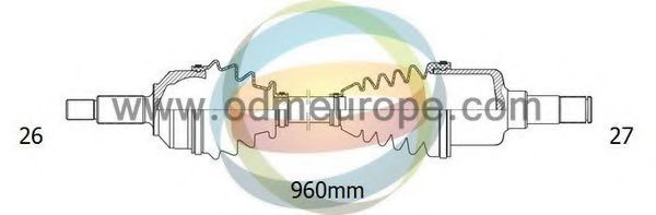 18-042470 ODM-MULTIPARTS Antriebswelle