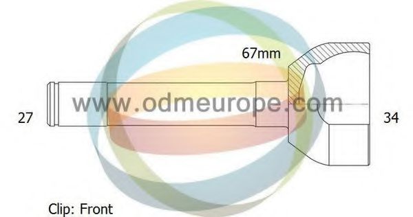 12-050452 ODM-MULTIPARTS Bremsanlage Hauptbremszylinder