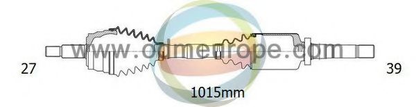 18-292080 ODM-MULTIPARTS Antriebswelle