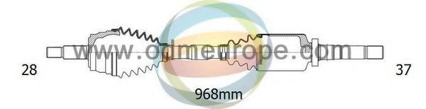 18-162540 ODM-MULTIPARTS Antriebswelle